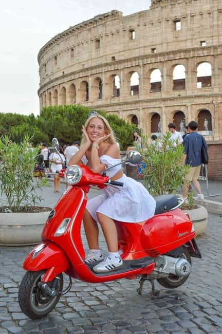 Rome: Vespa tour “When in Rome” with Dessert and Photography - The Orange Garden: Rome’s calm viewpoint