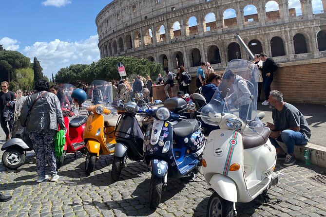 Rome Vespa tour with Pro Photographer - Circus Maximus and the Aventine Hill pause