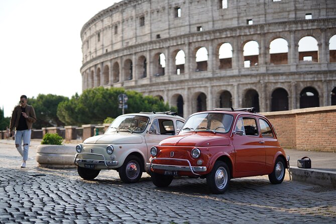 Rome Vintage Fiat 500 car Tour With Photographer - What You Actually Receive: 50 Digital Photos