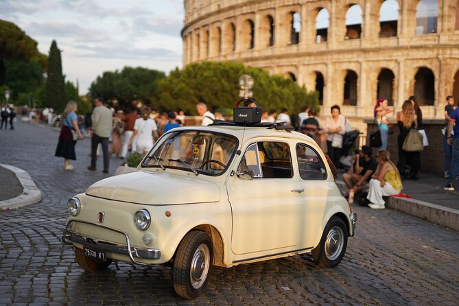 Rome Vintage Fiat 500 car Tour With Photographer - Is the Price Fair at $67.12?