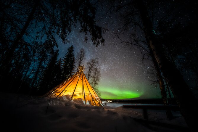Rovaniemi Northern Lights Photography Small-Group Tour - What happens at the viewing stops