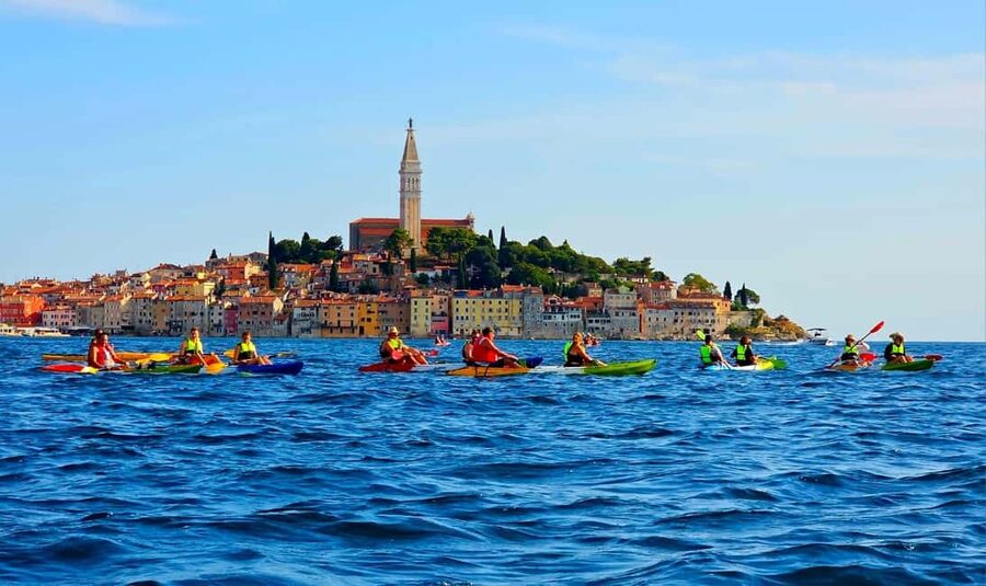 Rovinj-Amazing kayak tour &snorkeling &free drink &photos - Why Rovinj is best seen from a kayak