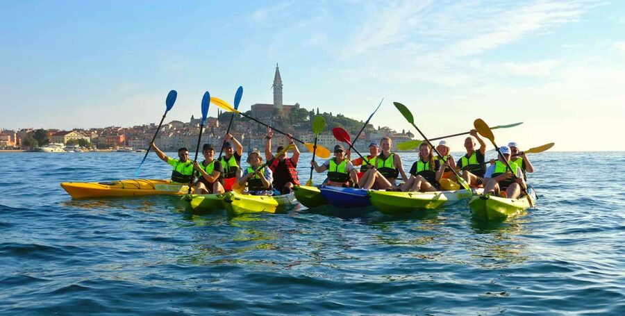 Rovinj-Amazing kayak tour &snorkeling &free drink &photos - Paddling the coast with Manuel or Nescho
