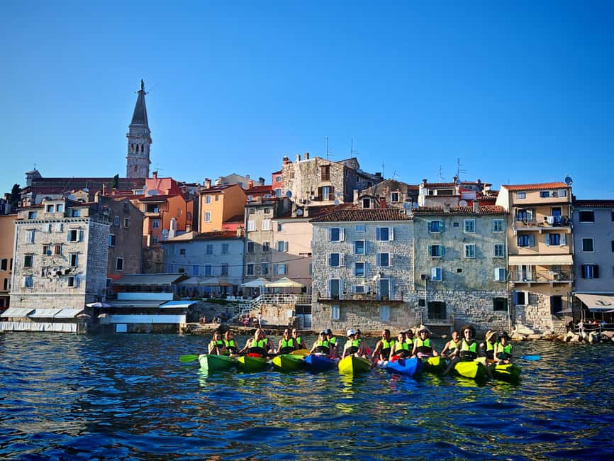 Rovinj-Amazing kayak tour &snorkeling &free drink &photos - St. Catherine Island: a useful break in the middle
