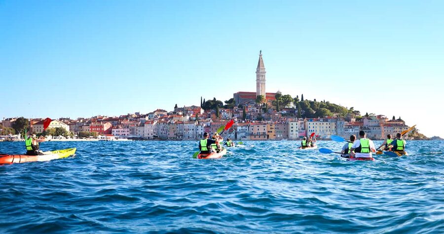 Rovinj-Amazing kayak tour &snorkeling &free drink &photos - The included photos are more useful than a souvenir