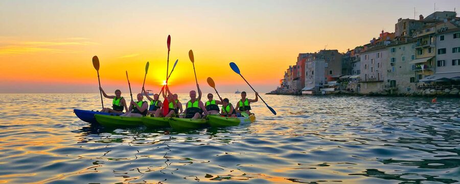 Rovinj-Amazing kayak tour &snorkeling &free drink &photos - Who will enjoy this tour most?