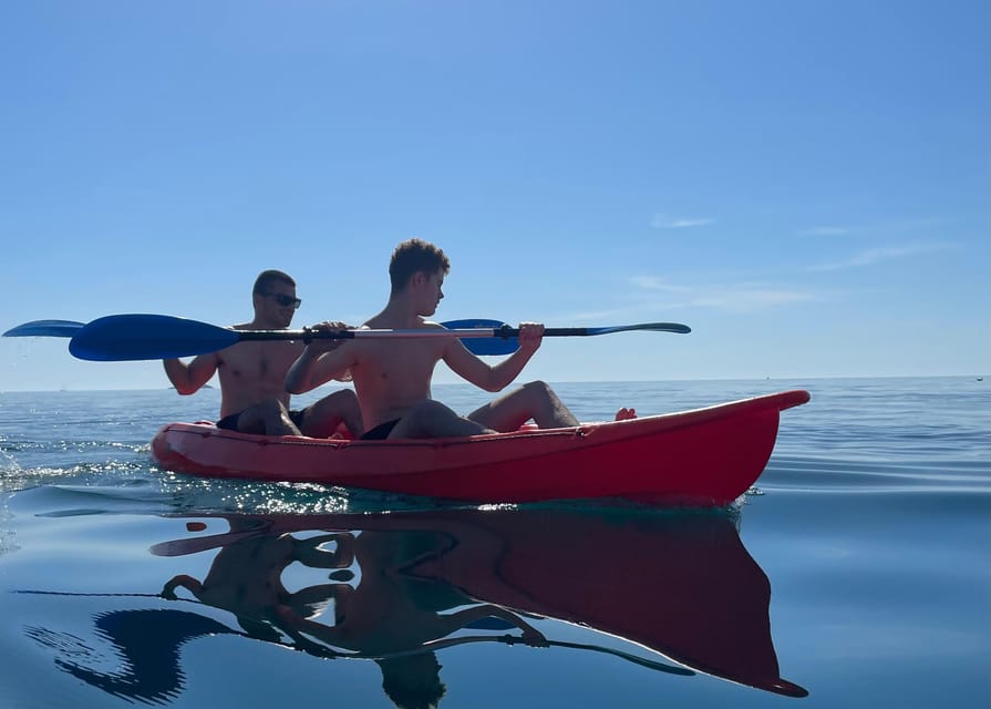 Rovinj:BUBA KAYAK TOURS:snorkeling,jumping,FREEdrinks&photos - Cliff jumping from 1 to 10 meters