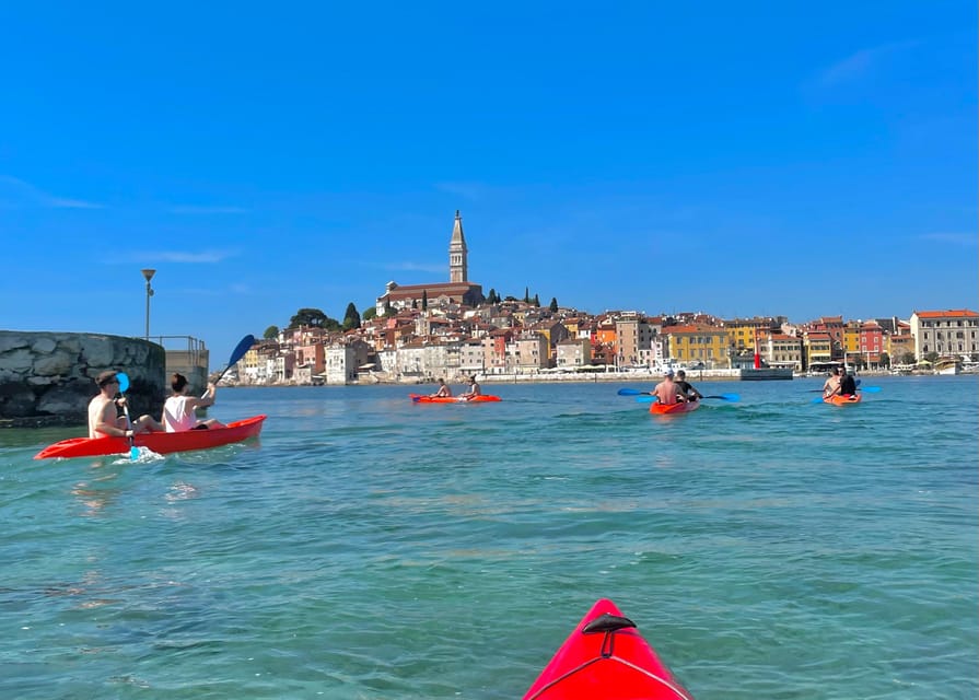Rovinj:BUBA KAYAK TOURS:snorkeling,jumping,FREEdrinks&photos - Is $47 good value?