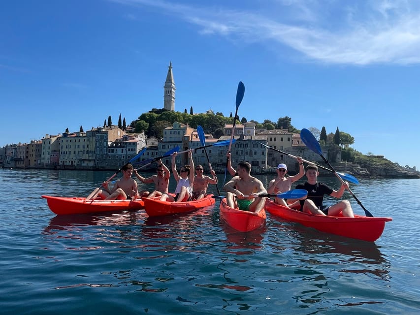 Rovinj:BUBA KAYAK TOURS:snorkeling,jumping,FREEdrinks&photos - Who should book this Rovinj kayak tour?