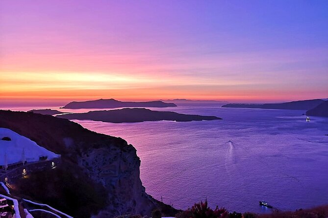 Santorini Private Wine Tour at Sunset with Tastings and Pictures - Stop three: Santo Wines at sunset