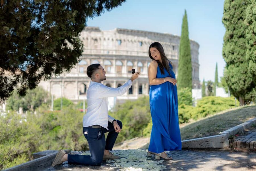 Secret Proposal Photoshoot in Rome + Reel - Key points to know before booking