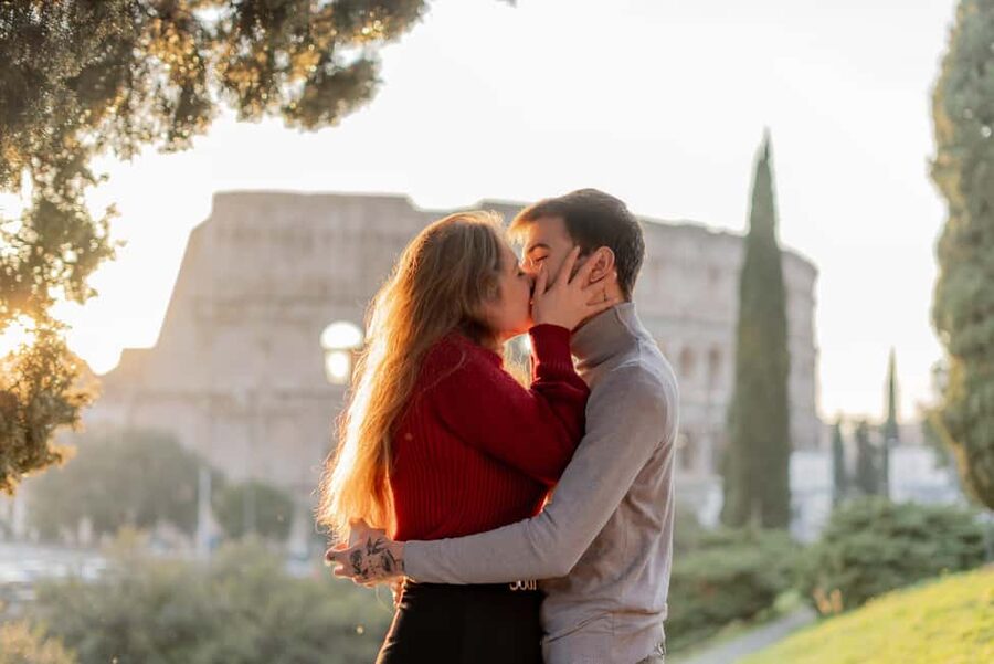 Secret Proposal Photoshoot in Rome + Reel - Returning to Largo Gaetana Agnesi