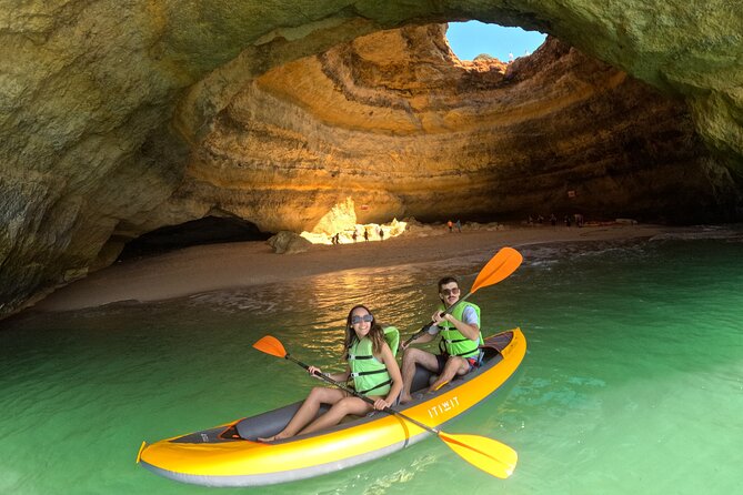 Sunrise Small Group Kayak Experience in BENAGIL Cave & 4K Photos - Leixão das Gaivotas, if the group has time