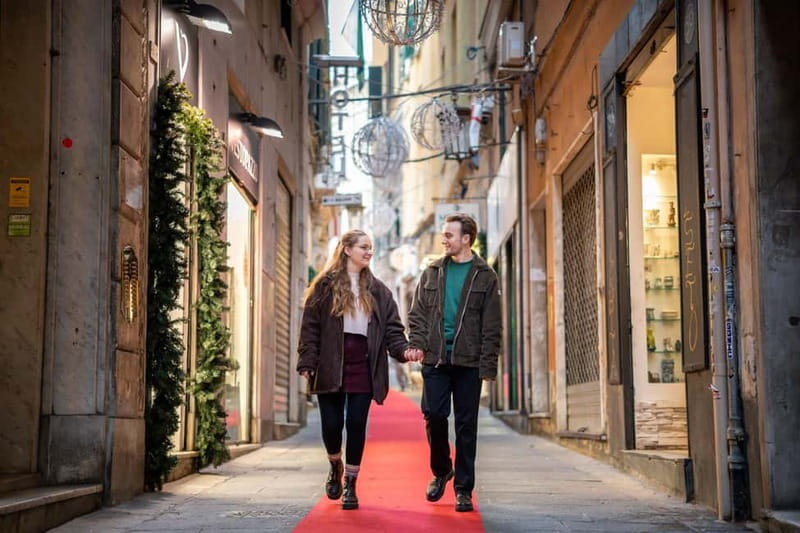Things to do in Genoa: Private Photoshoot & Walking Tour - Genoa’s narrow lanes as a natural studio