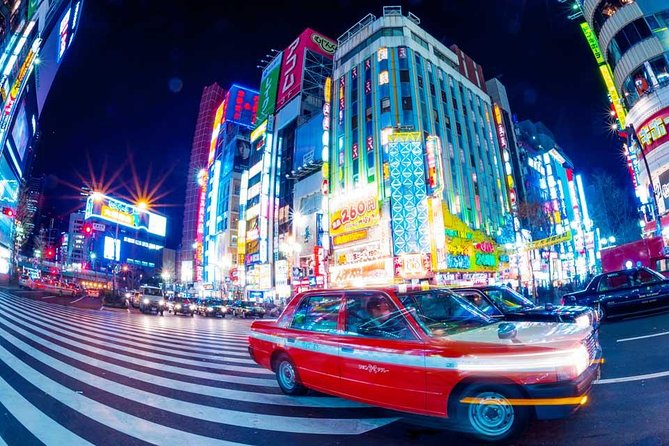 Tokyo Cyberpunk Street Photo Tour - Taking the train from Shinjuku to Shibuya
