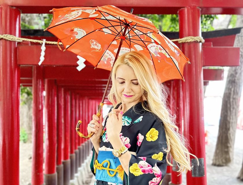 Tokyo: Kimono Dressing, Walking, and Photography Session - What you get for the $67 price