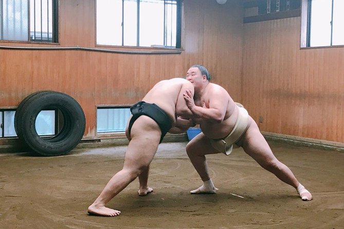 Tokyo Ryogoku Sumo Morning Practice + Photo Shoot with Wrestlers - What makes the training so compelling