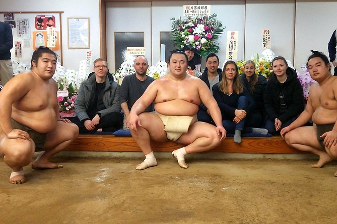 Tokyo Ryogoku Sumo Morning Practice + Photo Shoot with Wrestlers - The Ryogoku Kokugikan stop adds useful context