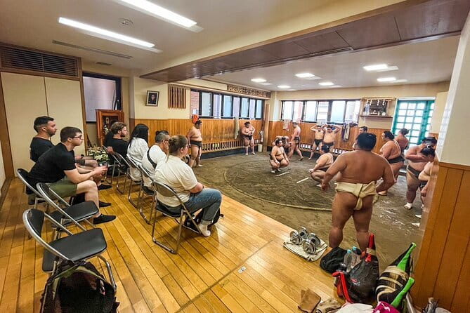 Tokyo Sumo Morning Practice Tour w/ Ring-Side Seat + Photo Shoot - Key points to know before booking