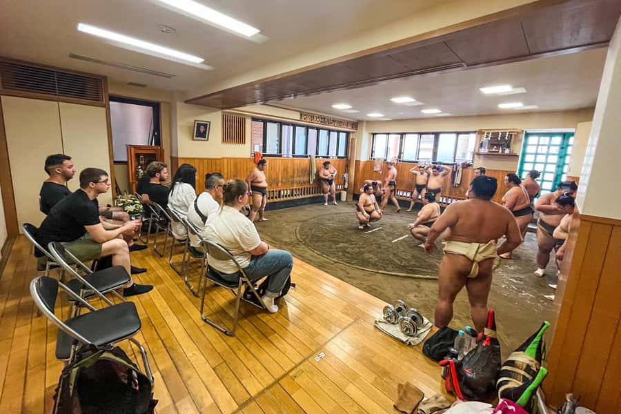 Tokyo: Sumo Practice Tour with Ring-Side Seat and Photoshoot - Why a practice session can be better than a tournament