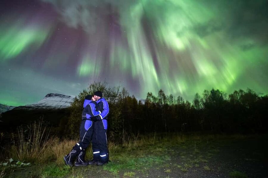 Tromsø: Northern Lights Chase + Free Professional Photos - The long drive toward clearer skies