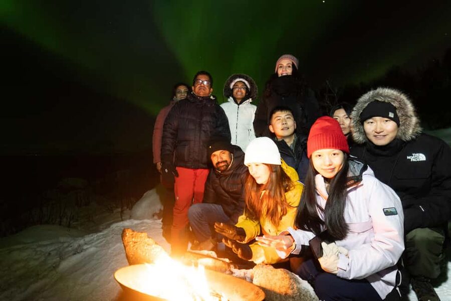 Tromsø: Northern Lights Chase, Local Guide, Foods & Pictures - Reaching the secret viewing stop