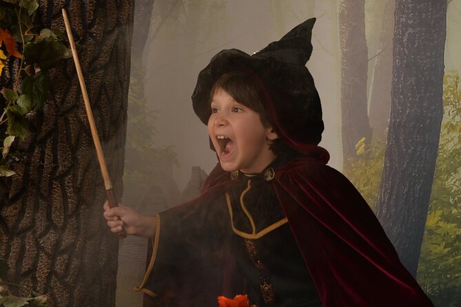 Witch Costume Photo Shoot - Olde Salem Village theatrical set - What 45 minutes really feels like