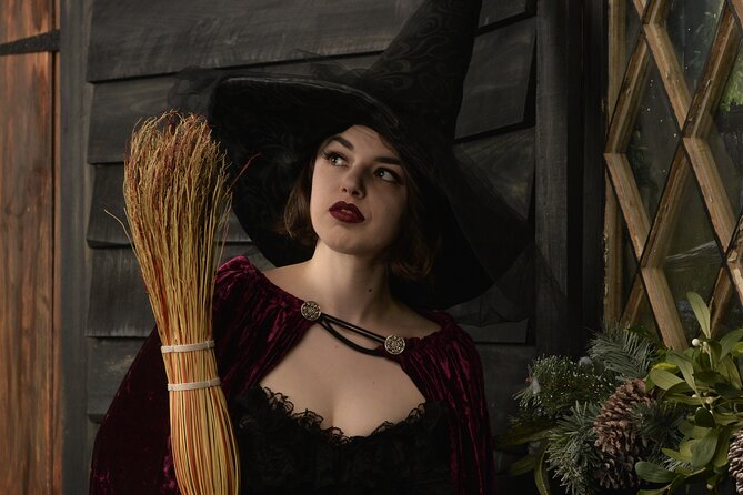 Witch Costume Photo Shoot - Olde Salem Village theatrical set - Who will enjoy this most?