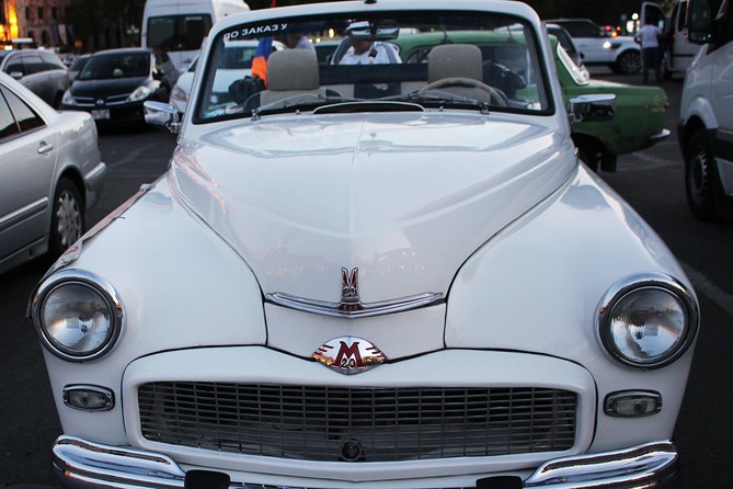Yerevan city tour with drinks in a classic car with photography - Opera House and Cascade bring two sides of central Yerevan